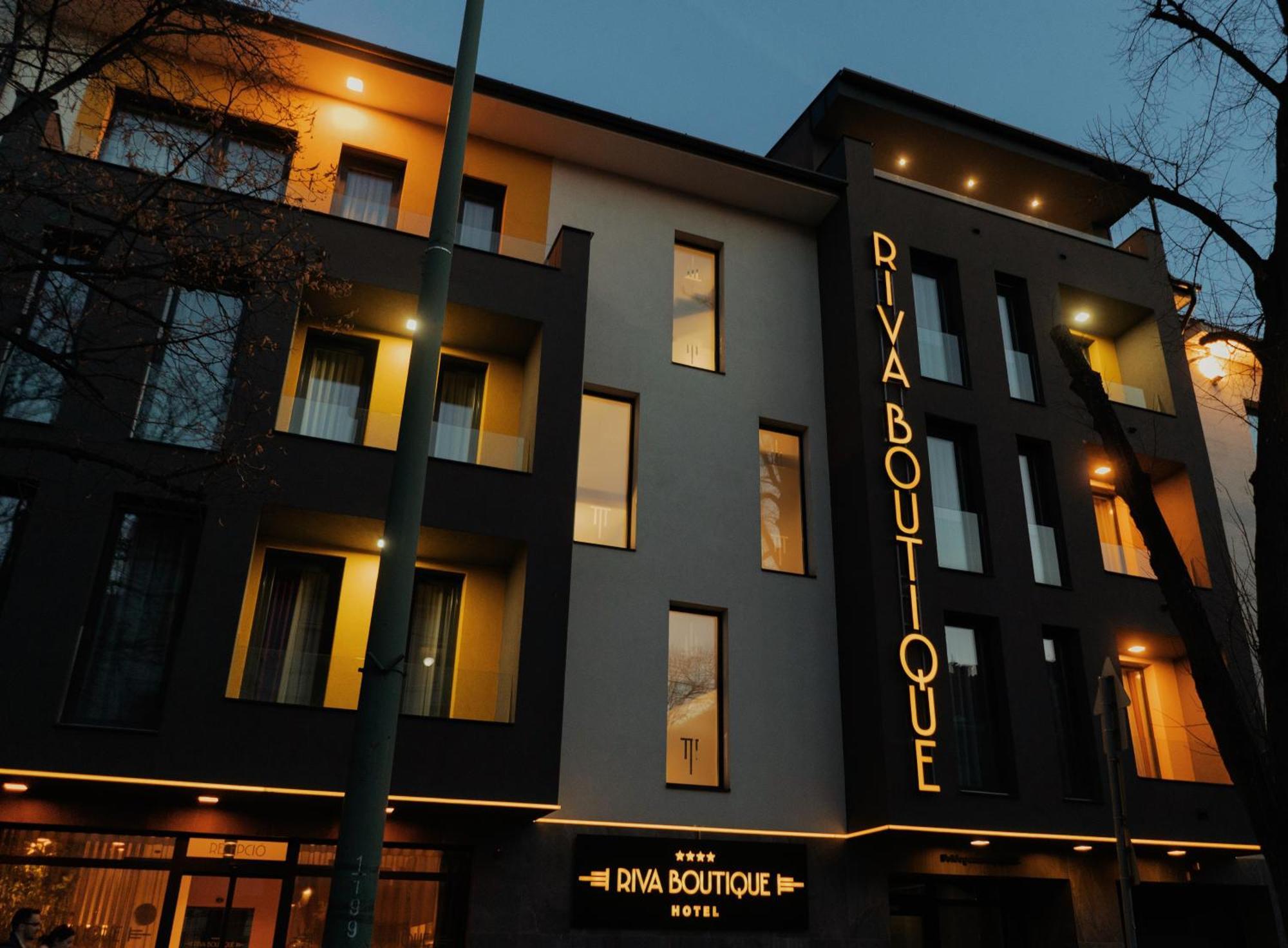Riva Boutique Hotel Szeged Bagian luar foto